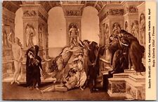 Sandro Botticelli La Calunnia Soggeto Tratto Da Apel Firenze Italy Postcard picture