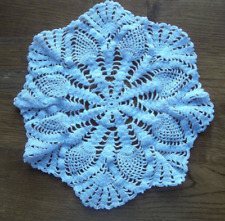 Vintage Crocheted Round Doily White picture