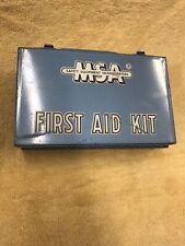 VTG MSA first aid kit unopened Metal Box picture