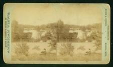 a779, Elmer & Tenney  Stereoview, # -, Bow Bridge, Central Park, NY, 1870s picture