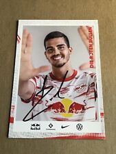 Andre Silva, Portugal 🇵🇹   RB Leipzig 2021/22 club card 4x6 picture