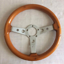 Vintage Wooden Steering Wheel Formula 682 Made in Italy picture