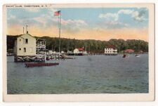 Tarrytown New York c1920's Yacht Club, Hudson River picture