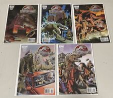 IDW Jurassic Park  Comic Set 1-2-3-4-5  IDW T-Rex Horror MAIN COVERS (A) NM picture