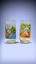 Vintage Rare 1950 1965 Camp Snoopy McDonald’s Glasses picture