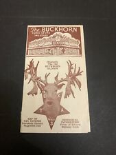 c.1930's The Buckhorn Curio Store Museum San Antonio Texas Travel Brochure picture