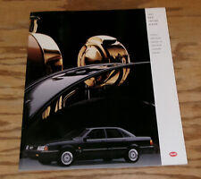 Original 1991 Audi 100 200 Series Deluxe Sales Brochure 91 Quattro picture