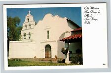 San Diego CA-California Old San Diego de Alcala Mission, Bells Vintage Postcard picture