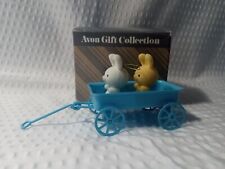 Vintage - Avon - Easter Spring Bunny Collection -Bunnues In Wagon picture