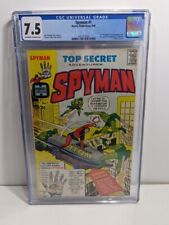 Spyman #1 - Rare Steranko 1st Cover CGC 7.5 picture