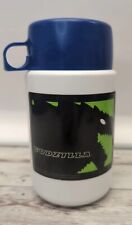 VINTAGE 1998 Godzilla Movie THERMOS Blue Green White Lunch  picture