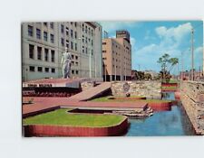 Postcard Simon Bolivar Memorial Canal Street New Orleans Louisiana USA picture