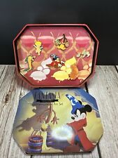 Disney's Fantasia Commemorative 6 Disney Pin Set With Original Tin 1940-1995 picture