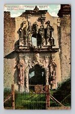 San Antonio TX-Texas, Portal of San Jose, c1909 Antique Vintage Postcard picture