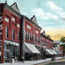 Vintage 1910 West Bath Street Scene Covington Virginia Postcard picture
