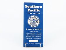 SP Southern Pacific Lines 4 Scenic Routes Time Tables February 13-March, 1938 picture