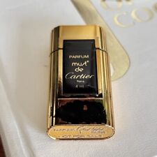 Must De Cartier Parfum Perfume O.13oz 4ml Women’s SAMPLE TRAVEL Mini Vintage picture