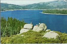 Bucks Lake above Feather River Canyon California Postcard picture