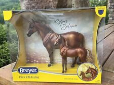 Breyer Horse CYRUS & SOLANA Mid Year 10082 Unicorn Stallion And Foal NIB IN HAND picture