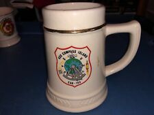 US Navy USS COMPASS ISLAND EAG-153 Ship BEER Stein Cup Mug picture