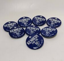 8x 1980 Senator Ted Kennedy for President Button Kennedy for the 80's Pin picture