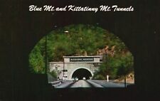 Postcard PA Pennsylvania Turnpike Blue Mt & Kittatinny Mt Tunnels PC G8618 picture