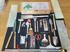 Japanese Carpenter Tool set KAKURI Hand plane included hand saw hammer etc Mint picture