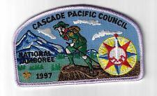 1997 National Jamboree JSP Cascade Pacific Council WHT Bdr. [MK-4022] picture