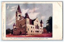 Portland Woodstock Oregon OR Postcard White Temple First Baptist Church c1905 picture