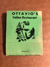 Ottavio’s Italian Restaurant Vintage Green Matchbook, Camarillo, CA picture