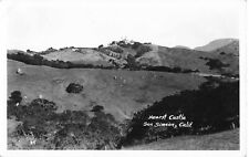 Postcard RPPC HEARST CASTLE San Simeon, California Hilltop View picture