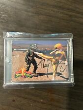 MMPR 1994 YELLOW POWER RANGER CARD w/ THUY TRANG AUTOGRAPH * RARE GRAIL picture