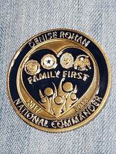 Family First Dennis Rohn 2017-18 Commander American Legion Challenge Coin  picture
