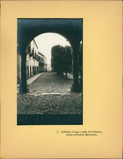 Enrique Cervantes, Mexico, Callejon Ciego and Calle de Cabrera, from Portal Qu picture