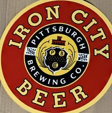 Pittsburgh Iron City Beer Premium Quality Reproduction Garage Sign picture