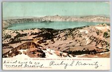 Oregon OR - Charter Lake - The  Road of Thousand Wonders - Vintage Postcard picture