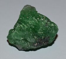 Green Tsavorite Garnet 20.2 CT Natural Unheated Untreated Gemstone in Matrix picture