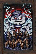 Ghostbusters Rustic Vintage Sign Style Poster picture