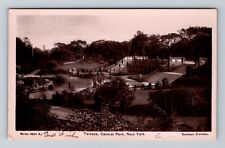 New York City NY RPPC, Terrace, Central Park, Vintage c1908 Postcard picture