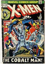 X-Men 79 reprints #31 new Gil Kane cover COBALT MAN 1972 Marvel Comics GD picture