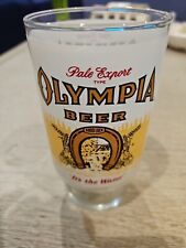 Huge Vintage Olympia beer glass- 32 Oz picture