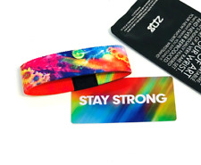 ZOX **STAY STRONG** Silver Strap med mystery pack Wristband w/Card picture