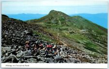 Postcard - Hiking on Crawford Path, White Mountains - New Hampshire picture