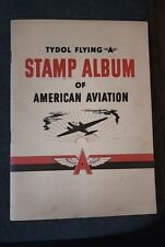 Vintage 1940 Tydol Gasoline Advertising Stamp Album Complete - 48 Stamps picture