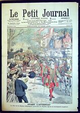 The Small Journal N°812 Of 1906 King And Queen Spain/Bullfight Royale picture