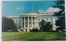Vintage Washington D.C. The White House Front Lawn Postcard  picture