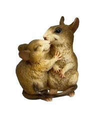 Mouse Mice Figurine Alabaster Resin Made in Italy Original Castagna 1988 Love picture