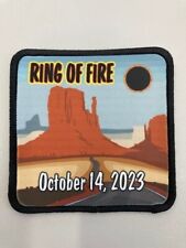 ANNULAR SOLAR ECLIPSE PATCH OCTOBER 14 MONUMENT VALLEY PATCH picture