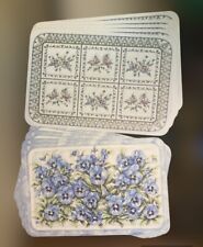 Lot of 10 Vintage Keller Charles Floral Placemats Made in Italy  picture