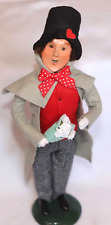 BYERS CHOICE CAROLER VALENTINE MAN 2018 CHRISTMAS picture